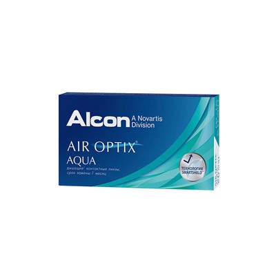 Линзы контактные AIR OPTIX AQUA (6 шт.)