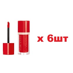 Bourjois Souffle de Velvet Бархатный флюид для губ 02 Coquelic oh 6шт