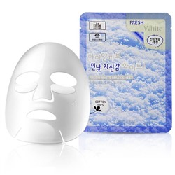 3W CLINIC Тканевая маска для лица с ниацинамидом Fresh White Mask Sheet