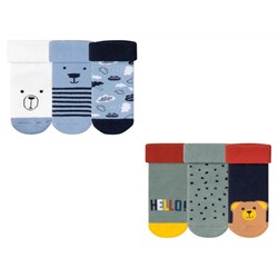 lupilu® Baby Jungen Socken, mit rutschhemmenden ABS-Noppen
