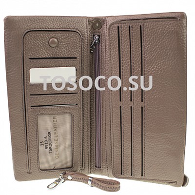 15 9910 taro color кошелек GENUINE LEATHER натуральная кожа 9x19x2