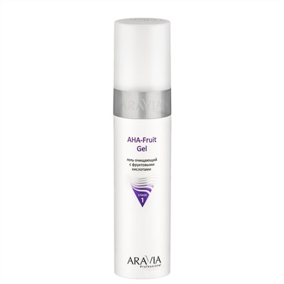 Aravia Гель очищающий с фруктовыми кислотами AHA / Fruit Gel, 250 мл