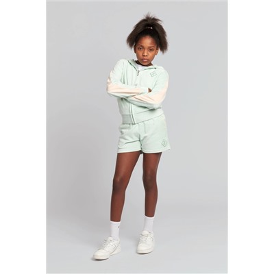 Juicy Couture Girls Blue Towelling Easy Fit Shorts