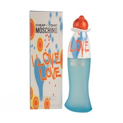 Женские духи   Moschino "Cheap and Chic I Love Love" for women 100 ml
