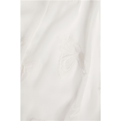 Monsoon White Butterfly Tunic Dress