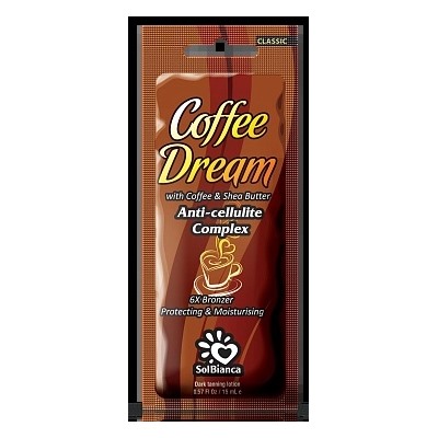 Крем для загара в солярии “Coffee Dream” с маслом кофе, маслом Ши и бронзаторами 125мл