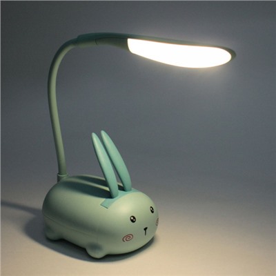 Настольная лампа "Marmalade-Зайчик" LED 9,2*6,8*28,5см USB 3.w 5v, Голубой