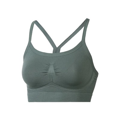 CRIVIT Dame Seamless-Sportbustier, Light Level, leicht formender Effekt