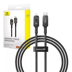 Кабель Baseus Unbreakable Series Fast Charging Data Cable Type-c to IP 20W 2m - Cluster Black (P10355803111-01)