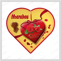 Шоколадные конфеты Marabou сердце 165 гр
