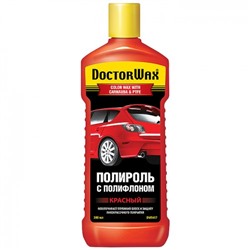 Полироль кузова DoctorWax красный 300мл (флакон)