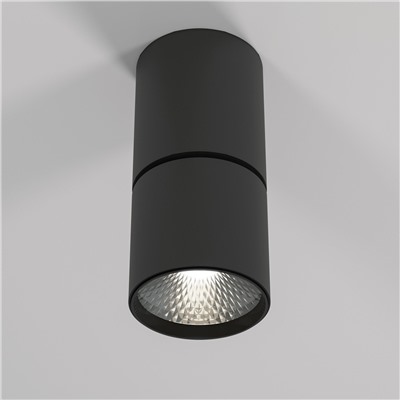 Светильник потолочный светодиодный Sens 10W 4000K чёрный