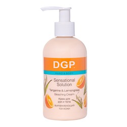 Domix Green Professional Крем для рук и тела выравнивающий тон кожи / Tangerine & Lemongrass, 260 мл