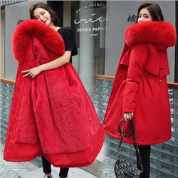 Куртка женская арт МЖ64, цвет:красный