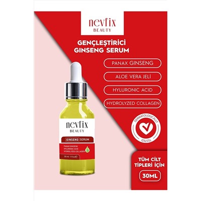 Nevfix Beauty Женьшень Обновляющая сыворотка для кожи 30 мл