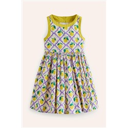 Boden Back Detail Lemon Dress