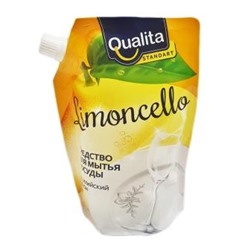 QUALITA Средство для мытья посуды LIMONCHELLO (дой-пак 450мл).12 /13096_58246/