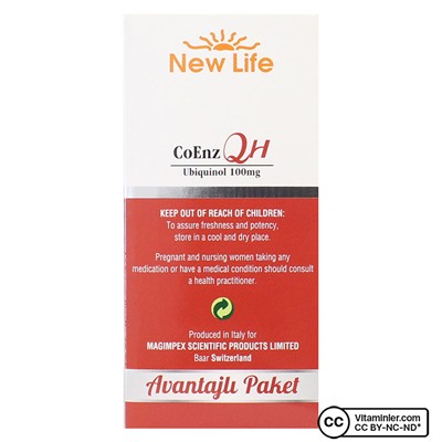 Новая жизнь CoEnz QH 60 капсул