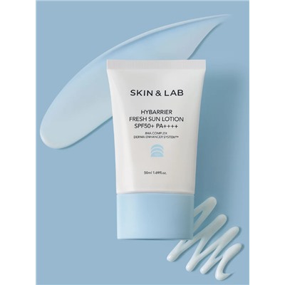 SKIN&LAB Hybarrier Fresh Sun Lotion [Mini] Питательный солнцезащитный лосьон для сухой и чувствительной кожи 10мл