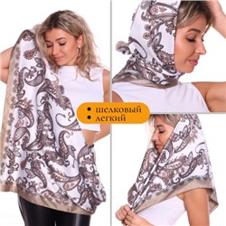 Платок-шарф женский на шею облегченный, размер 90*90 см, арт.280.021