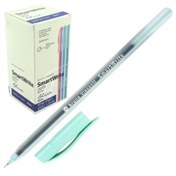 Ручка пишущий узел 0,5 мм, одноразовая, цвет чернил синий, ассорти 3 вида Zefir SmartWrite BrunoVisconti 20-0328/03