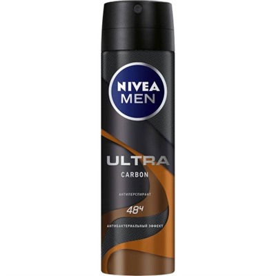 Антиперспирант спрей мужской Nivea Men Ultra Carbon, 150 мл