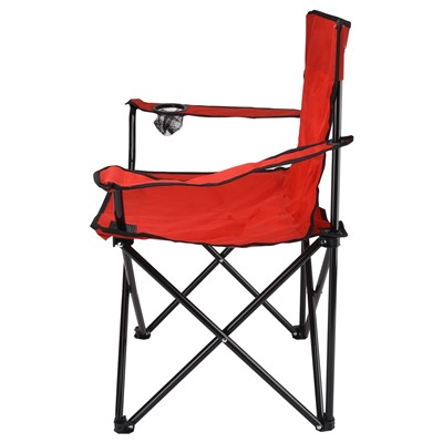 **ProfiCamp Basic Кресло складное туристическое (50х50х80 см, до 100 кг, красный)