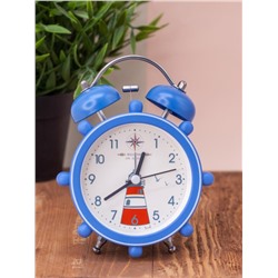 Часы-будильник "Aboard Маяк", blue