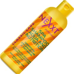 Шампунь увлажнение и питание 250мл.( NEXXT Spa shampoo aqua and nutrition)(в)