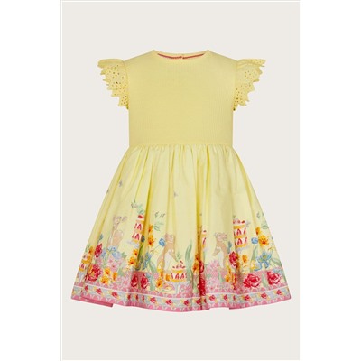 Monsoon Yellow 2-in-1 Tea Dress