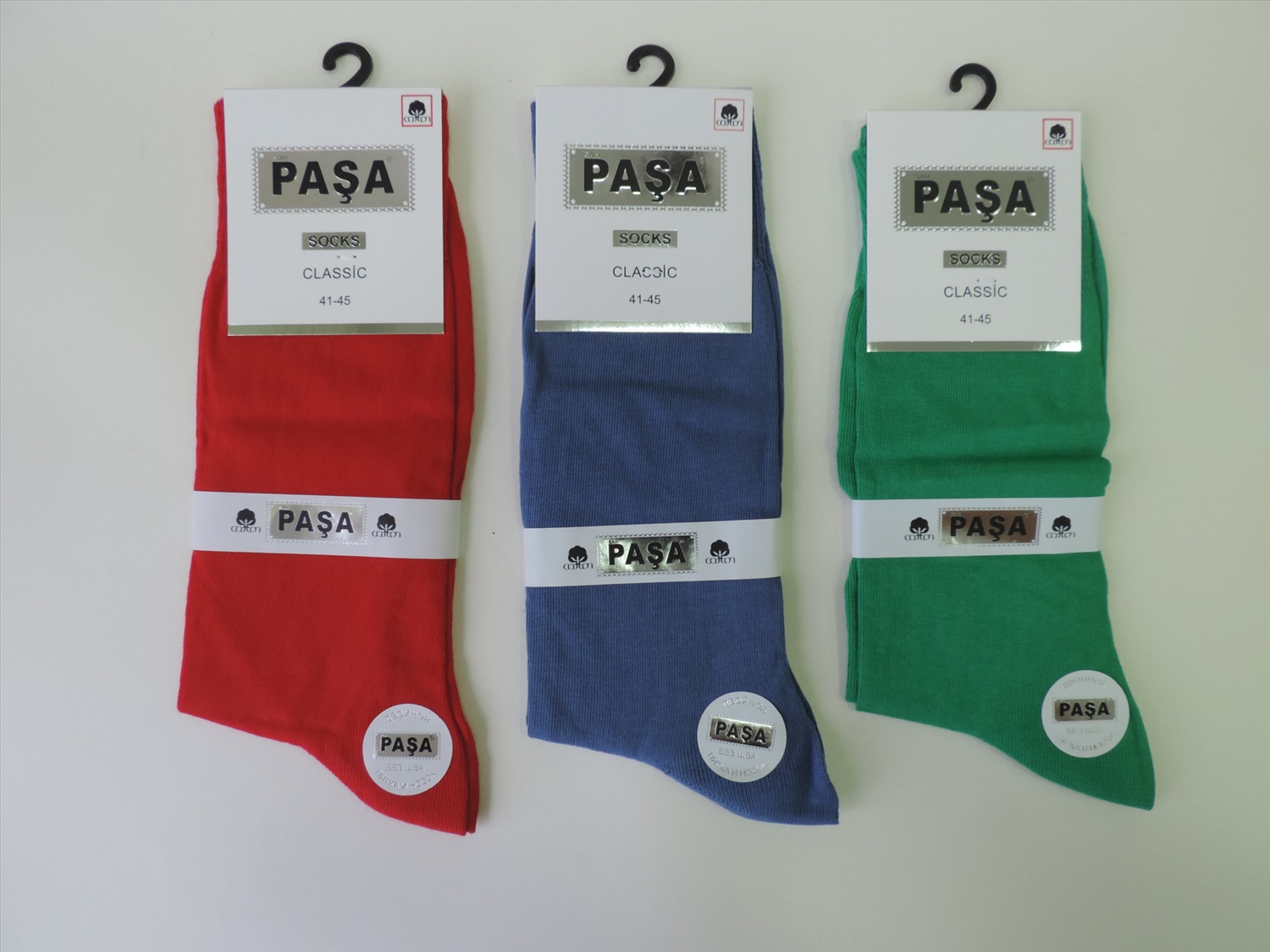 Носки мужские PASA SOCKS CLASSIC, р. 41-45, арт. 003 цв. в ассортименте