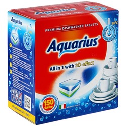 Таблетки для посудомоечных машин Lotta (Лотта) Aquarius, 150 шт