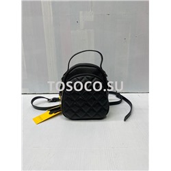 1028-2 black рюкзак Wifeore натуральная кожа 20x8x24
