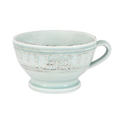 Чашка для завтрака, суповая чашка Venice голубая Matceramica MC-F488401350D0053 0.5л Керамика