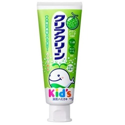 KAO Детская зубная паста "Clear Clean Kid’s" со вкусом дыни (от 3 лет) 70 г / 48