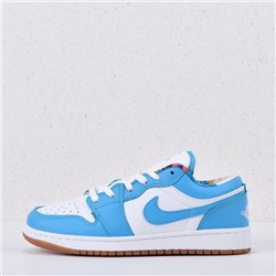 Кроссовки Ni*ke Air Jordan 1 Low Blue арт 6970-397