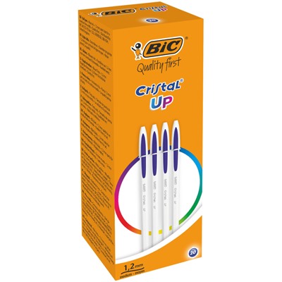 Ручка шариковая неавтомат. BIC Cristal син,бел.корп,масл,0,32мм949879