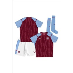 Fanatics Red Aston Villa Home Infant Kit T-shirt 2023-24