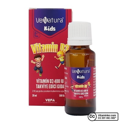 Venatura Kids Витамин D3 400 МЕ 20 мл