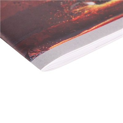 Альбом для рисования А4, 20 листов на скрепке "Киборг", обложка мелованная бумага 120 г/м², внутренний блок офсет 100 г/м²