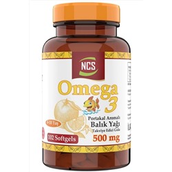 Ncs ® Omega 3 Balık Yağı 500 Mg Epa Dha 102 Детская