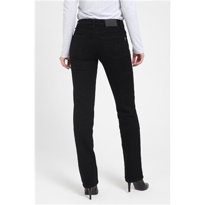 Классические чёрные джинсы 295031 на размер 46