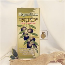 Оливковое масло рафинированное Koko, Греция, жест.банка, 5л
