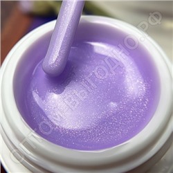 PN, Pudding Gel конструирующий цветной гель с микроблеском, Lilac, 15гр.