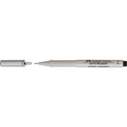 1шт Капиллярные ручки Ecco Pigment, черный, 0,4 мм, в картонной коробке, 10 шт