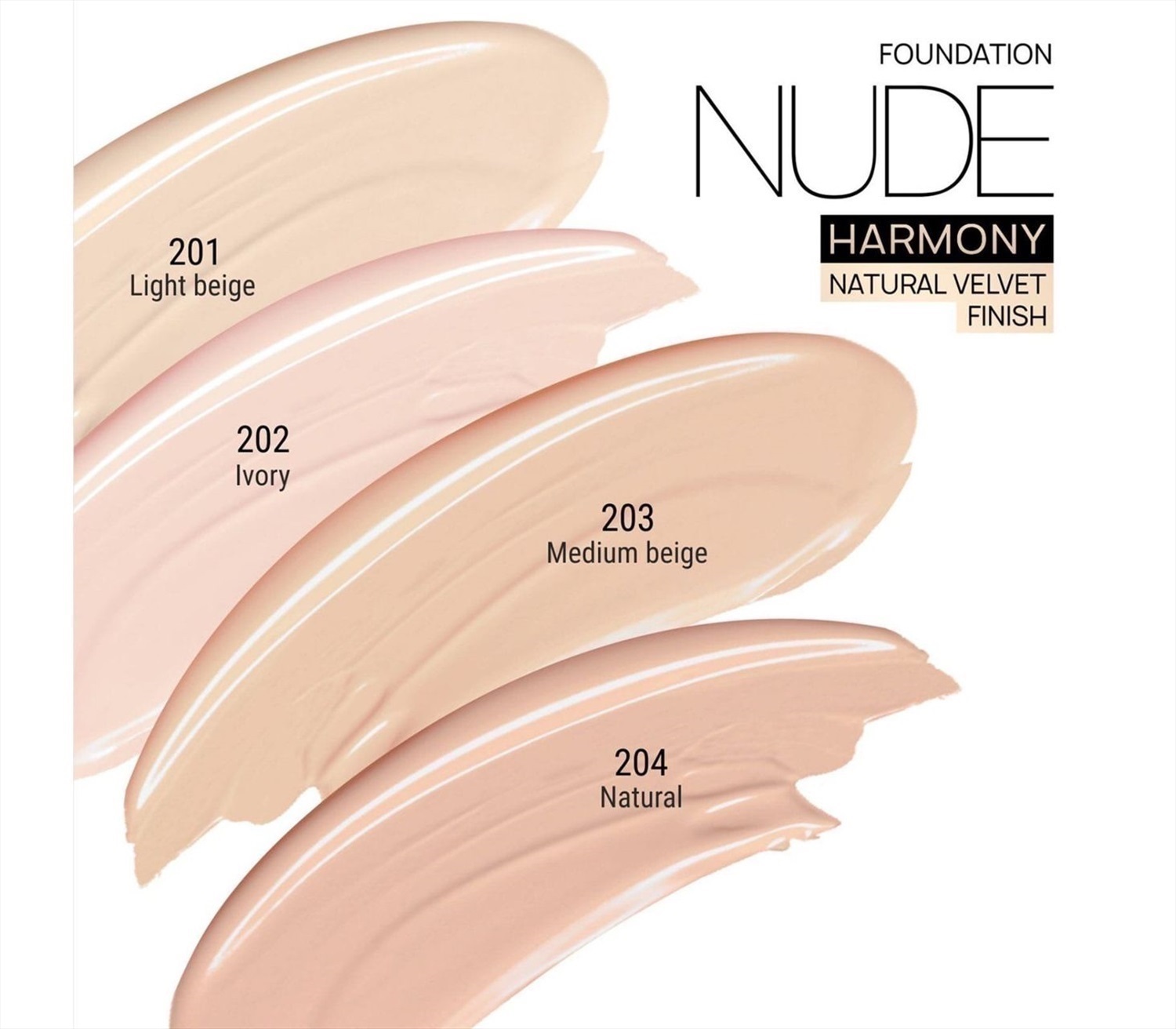 Тональный крем Nude Harmony тон 201 Light beige (Польша) купить, отзывы,  фото, доставка - СПКубани | Совместные покупки Краснодар, Анапа,  Новороссийск