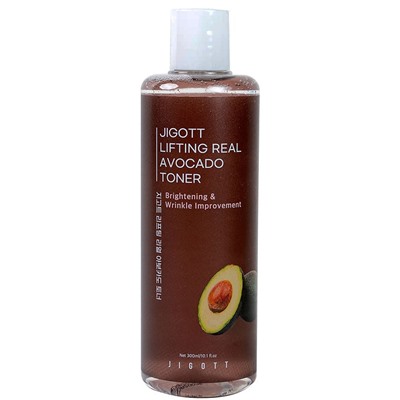 JIGOTT Тонер для лица АВОКАДО Lifting Real Avocado Toner 300 мл