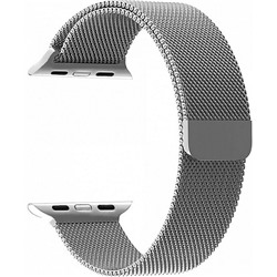 Ремешок для Apple Watch 38/40/41мм Миланская петля (серебро)