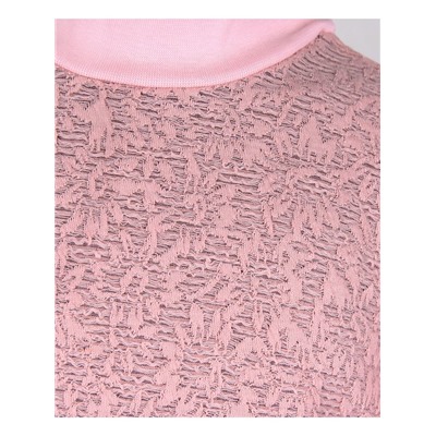 Розовая водолазка (блузка) для девочки 8399-ДОШ19