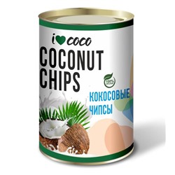 Чипсы кокосовые I ❤ COCO, Шри-Ланка, 200г.